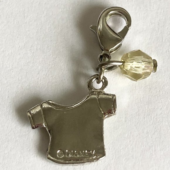 Vintage Disney Mickey Mouse T-Shirt Tee Charm Zipper Pull Classic Icon Ears - Picture 2 of 9
